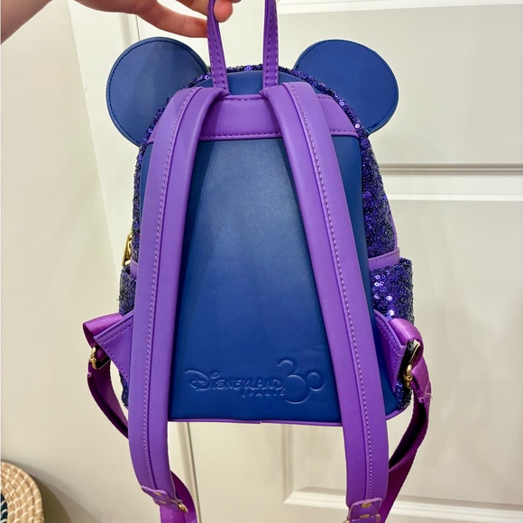 Loungefly Disneyland Paris 30th Anniversary edition backpack